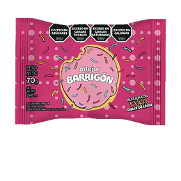 Nuevo Alfajor Barrigon Negro 70 Gramos