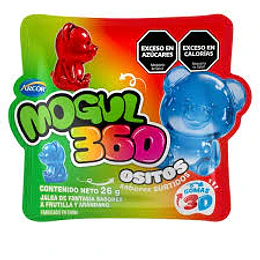 Gomitas Mogul 360 Ositos sabores Surtidos