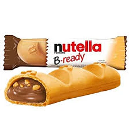 Barra Chocolate Nutella B-ready Ferrero 22 Gramos