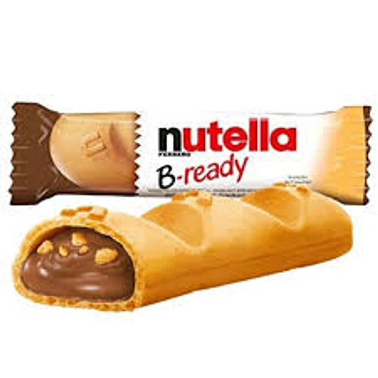 Barra Chocolate Nutella B-ready Ferrero 22 Gramos
