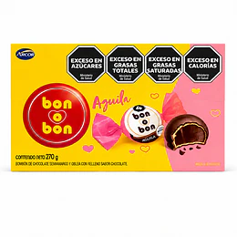 Caja Bon o Bon Chocolate Aguila vegano
