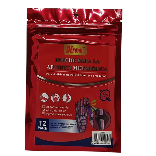  Parches Analgésicos para el Alivio Temporal de Articulaciones y Músculos