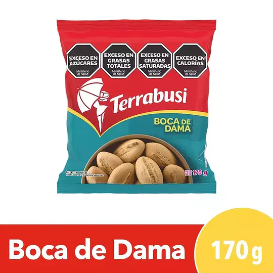 Galletita Terrabusi Boca de Dama 170 Gramos