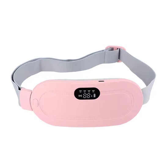 Masajeador Abdominal con Calor Electroestimulador Vibrador 
