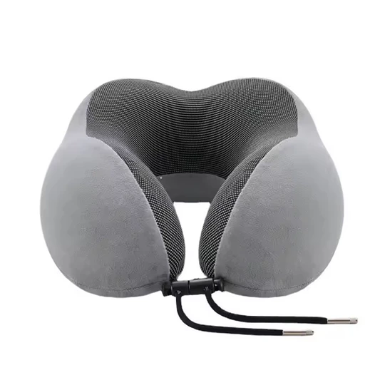 Cojin para Viaje Con Reposa Cabeza y Broche Ajustable