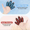 Set 5 Protectores para Dedos Terapia Frio/Calor