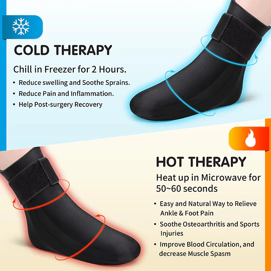 Tobillera Compresa de Terapia Frio/Calor