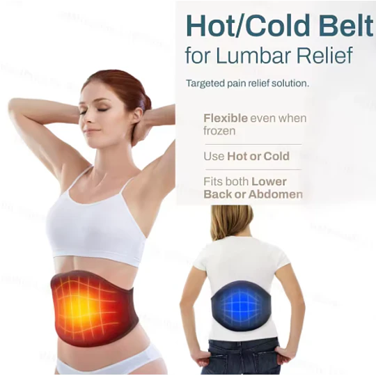 Faja Lumbar Compresa de Terapia Frio/Calor