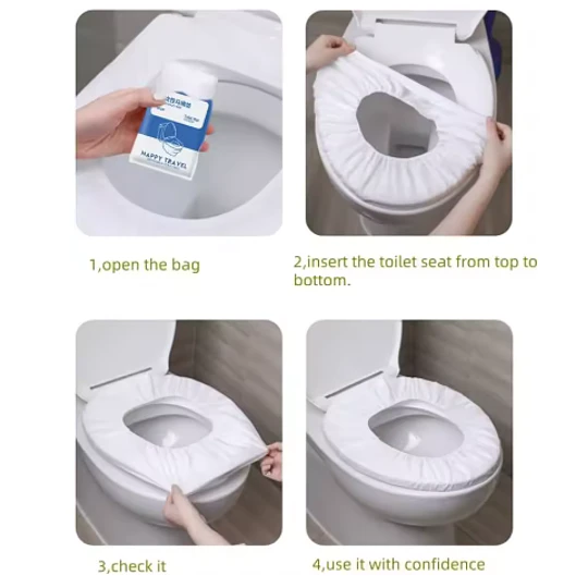 Set 5 Funda Desechable Para Asiento Inodoro