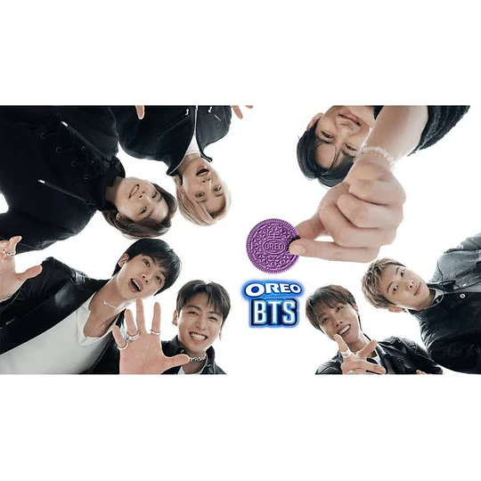 Nueva Oreo BTS Edición Limitada 118 Gramos