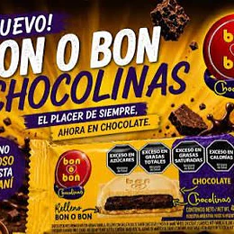 Nuevo Chocolate Bon o Bon con Chocolinas