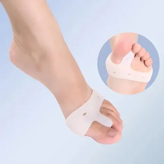 Par Almohadilla Silicona Metatarso Endereza Juanetes