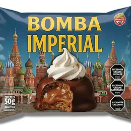 Nuevo Alfajor Bomba Imperial Sin Gluten 50 Gramos