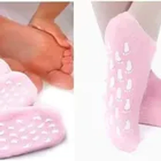 Par Calcetines Hidratante Exfoliante Spa Rehutilizable