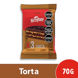 Alfajor Torta Triple Terrabusi 70 Gramos