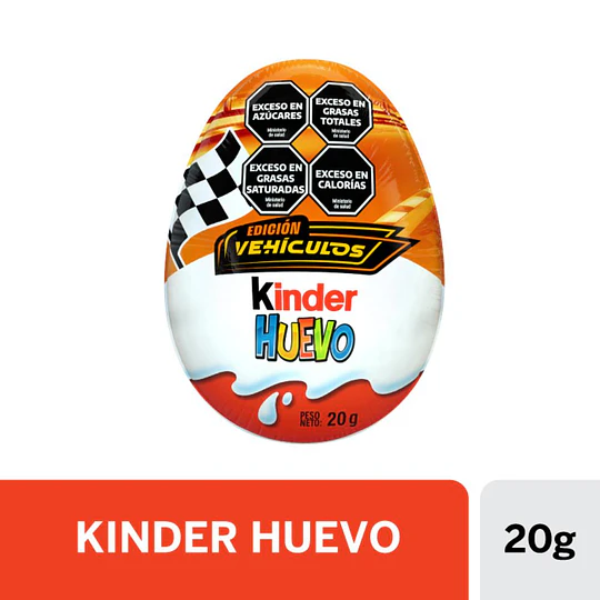 Huevo Kinder Edición Vehículos 