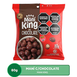 Maní con Chocolate Semiamargo Sin Gluten 80 Gramos