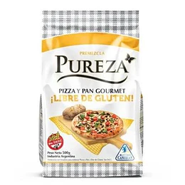 Premezcla Pureza Pizza Pan Gourmet Sin Gluten 500 Gramos