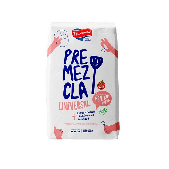 Premezcla Universal Sin Gluten Dicomere 450 Gramos