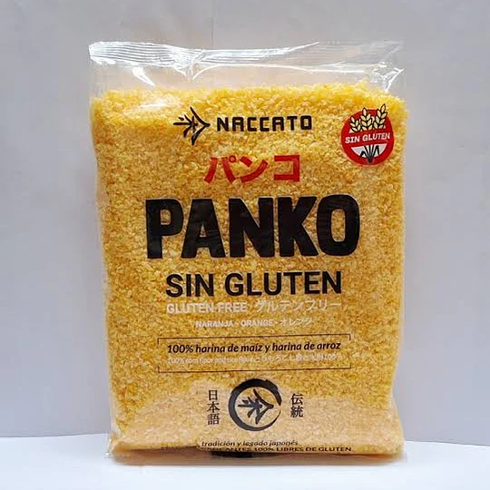 Panko Naranja Sin Gluten Naccato 300 Gramos