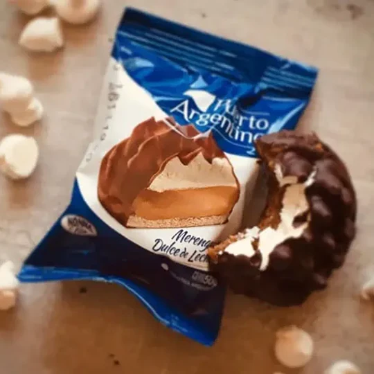 Nuevo Alfajor Puerto Argentino 50 Gramos