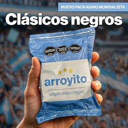 Alfajor Arroyito Clásico Negro Edición Mundialera