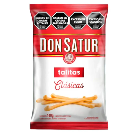 Talitas Don Satur Sabor Queso 110 Gramos