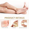 Set 15 Almohadillas Protectoras Autoadhesivas para Pies en Forma de U 