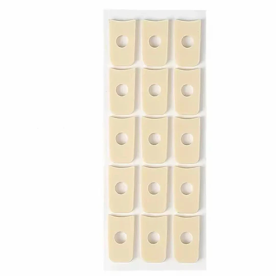Set 15 Almohadillas Protectoras Autoadhesivas para Pies en Forma de U 