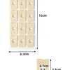 Set 15 Almohadillas Protectoras Autoadhesivas para Pies en Forma de U 