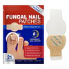 Set de 21 Parches de hidrogel para el tratamiento nocturno de hongos en las uñas 