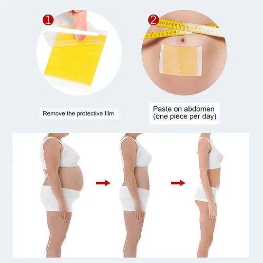 Parche Herbal de Jengibre Reductor para Abdomen