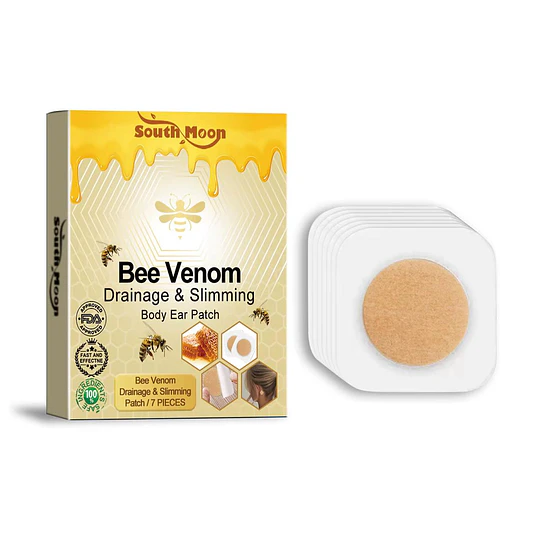 Set 7 Parches Adelgazantes con Veneno de Abeja para Detrás de la Oreja