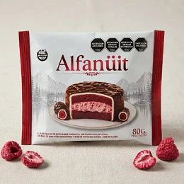 Alfajor Alfanuit De Frambuesa Sin Gluten