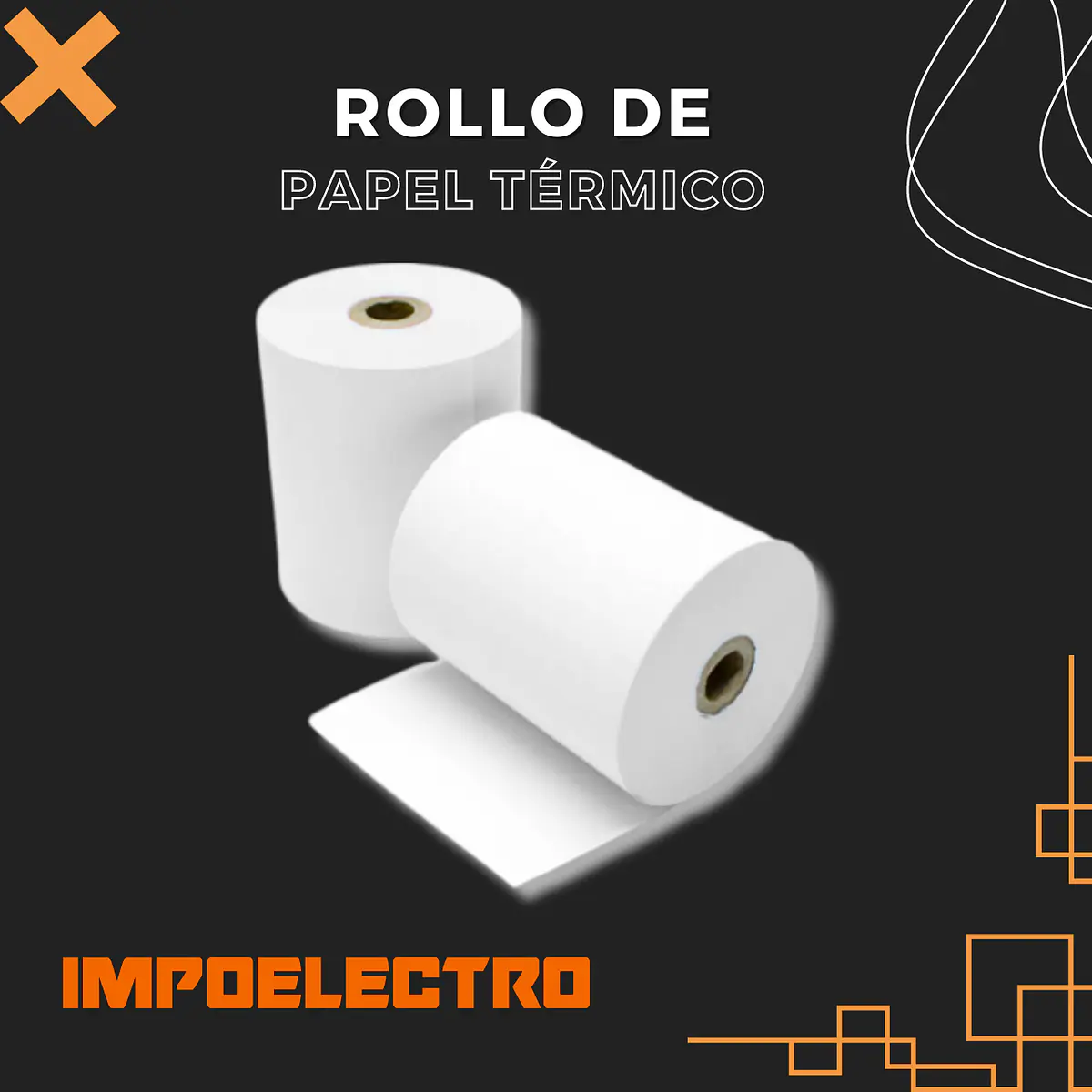 Rolos De Papel Térmico 57x35x11 - Pack 10