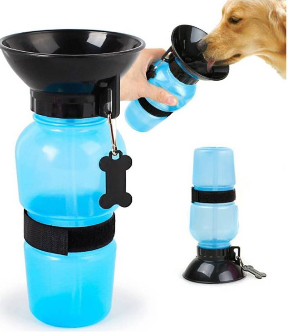 Dispensador de Agua para Mascotas 500ml Portatil