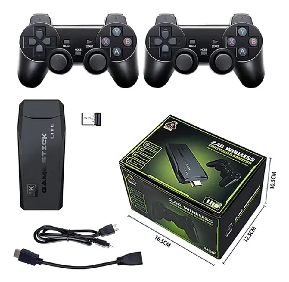 Consola Retro Stick M8 con 2 Controles Inalámbricos 1