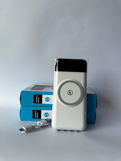 Power Bank Carga Rápida con Tecnología Inalámbrica