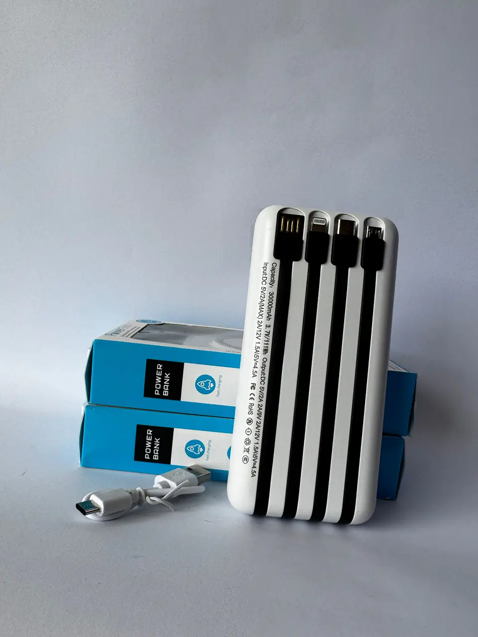 Power Bank Carga Rápida con Tecnología Inalámbrica 6