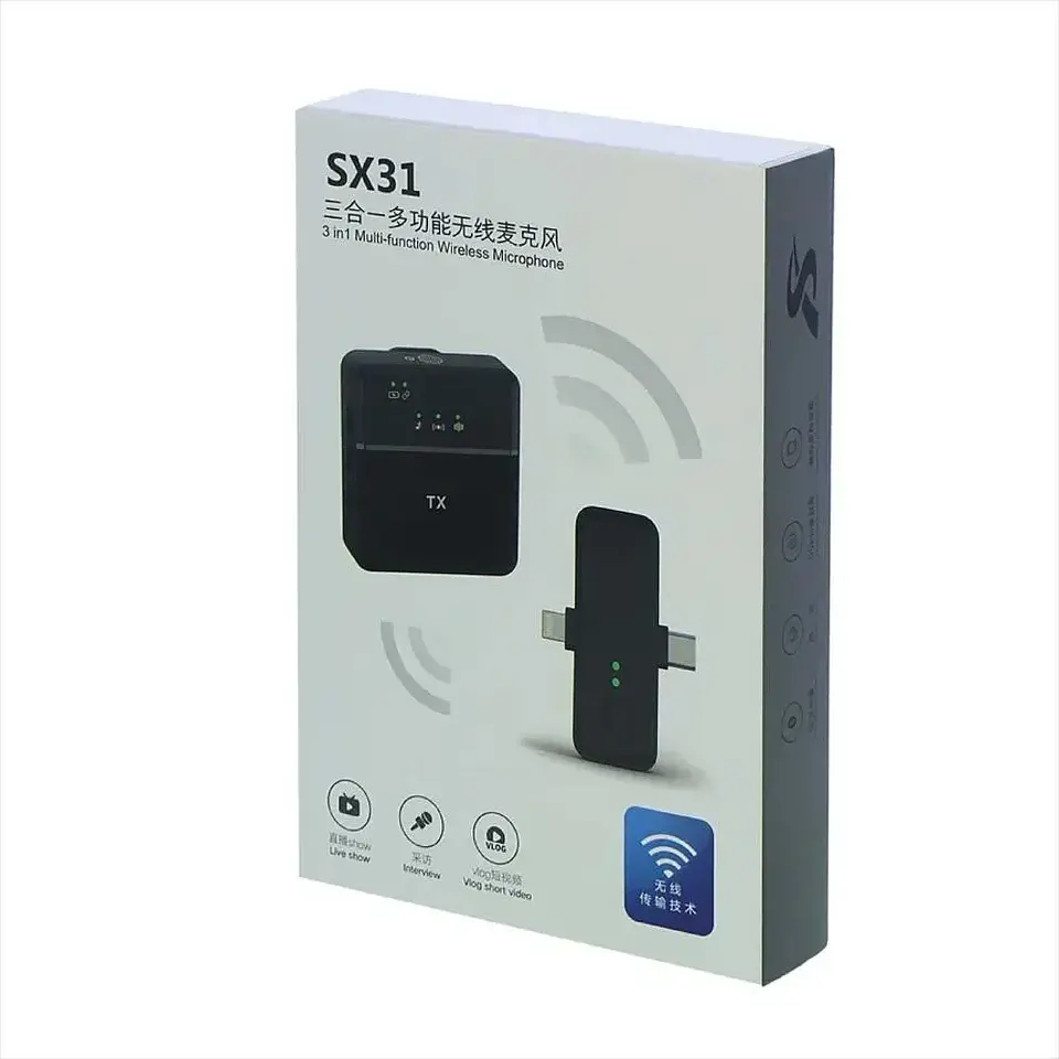 Micrófono Inalámbrico SX31 1