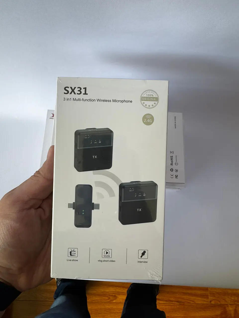 Micrófono Inalámbrico SX31 3
