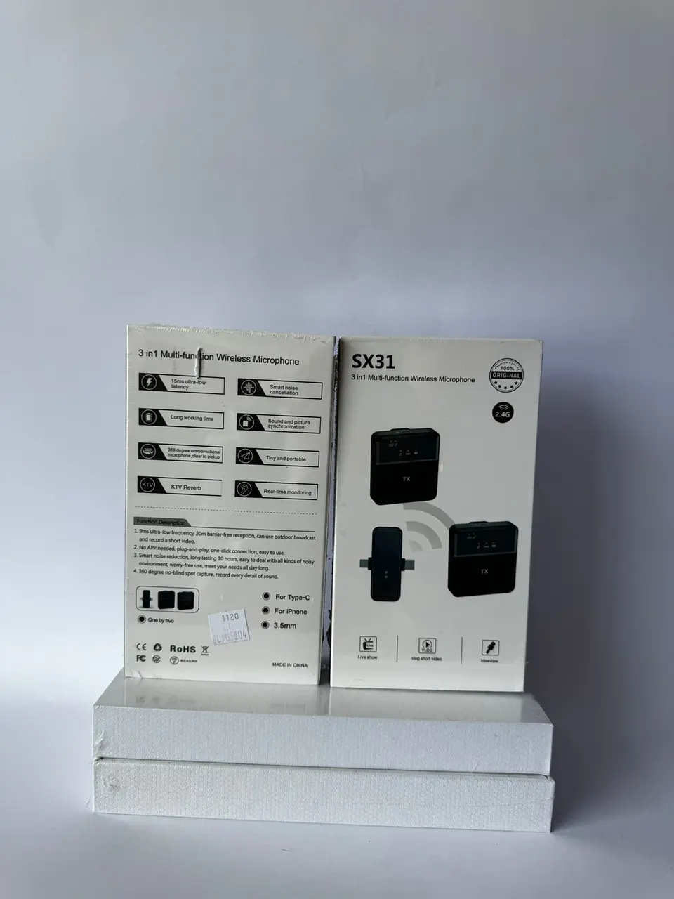 Micrófono Inalámbrico SX31 4