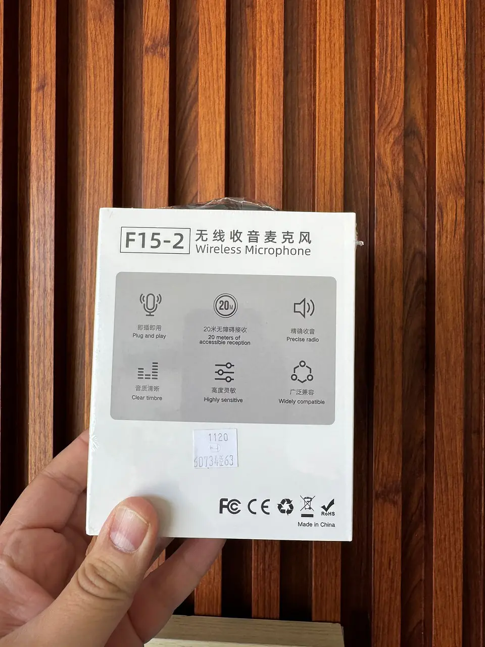 Micrófono Inalámbrico F15-2  2