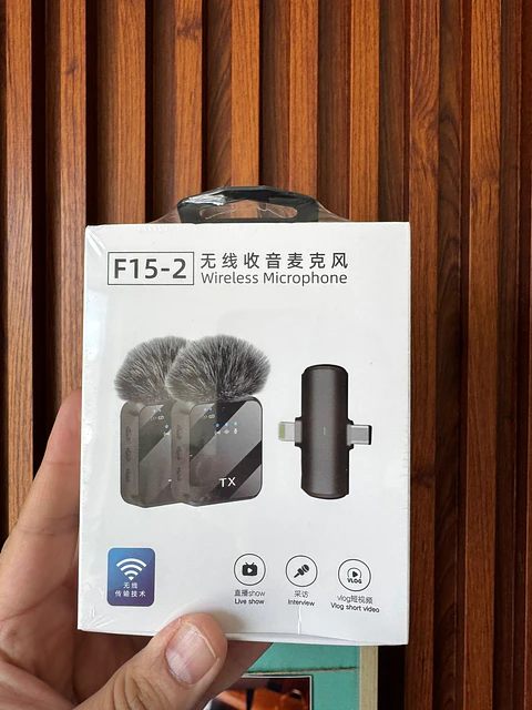 Micrófono Inalámbrico F15-2 