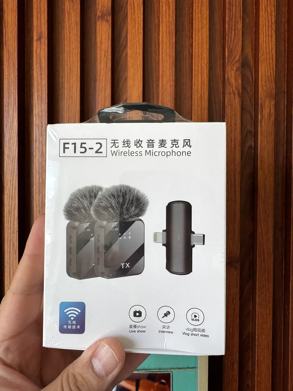 Micrófono Inalámbrico F15-2  1
