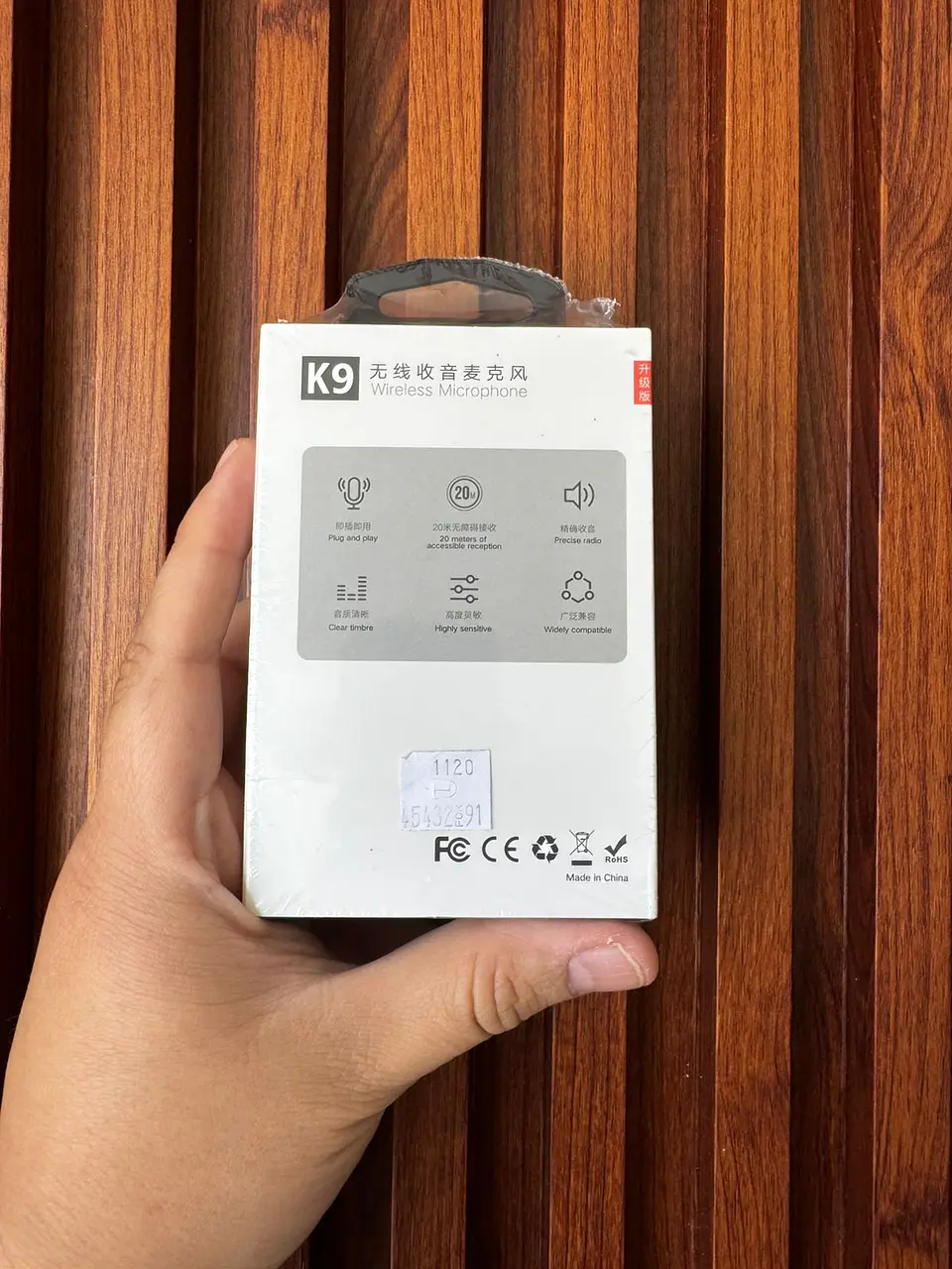 Micrófono Inalámbrico K9 3