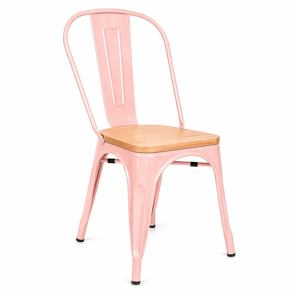 Silla Tolix Madera 7