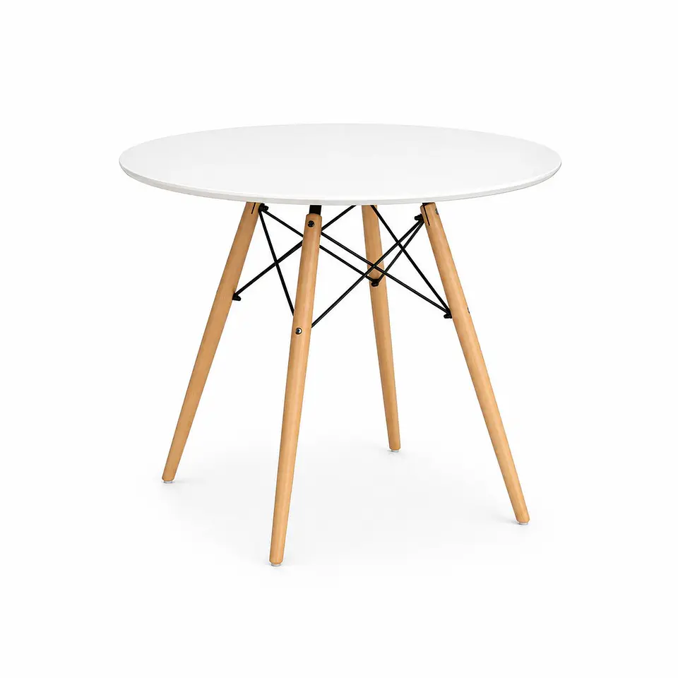 Mesa MDF redonda 1