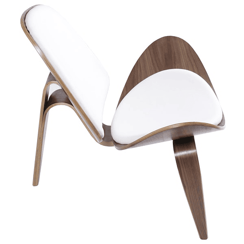 Silla Shell Cuero