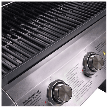 Parrilla a Gas 5 Quemadores Top Grill Más Accesorios